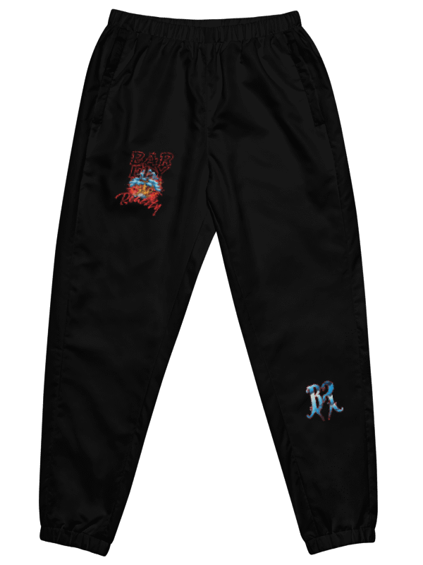 "ANIME BLUE TREE" TRACK PANTS (BLK) product image (1)