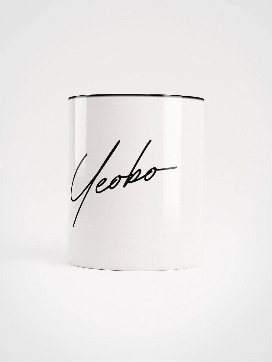 Yeobo Signature Mug Black product image (3)