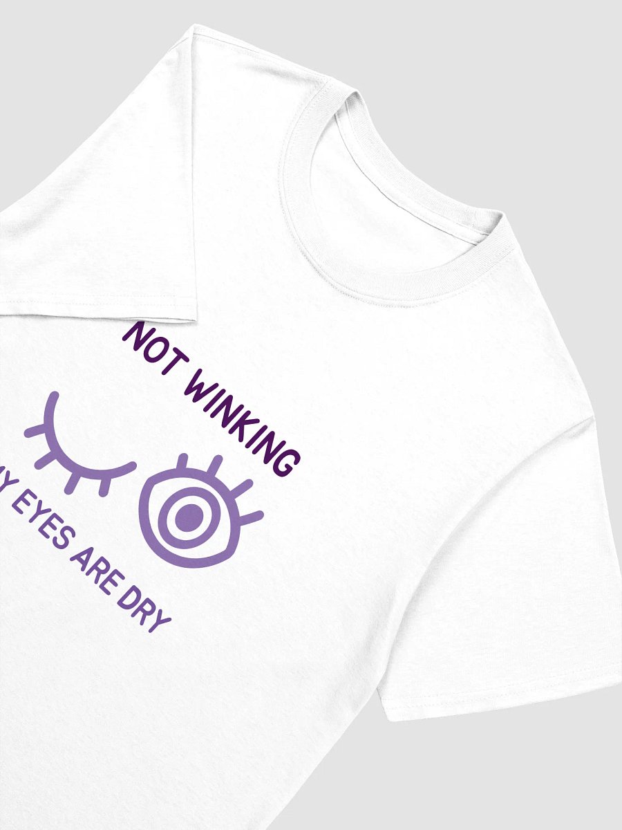 Not Winking Eye Illustration Unisex T-Shirt product image (13)