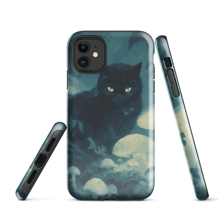 Mystical Midnight Cat iPhone Case product image (1)