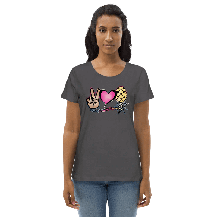 Peace Love & Pineapples fitted shirt product image (7)