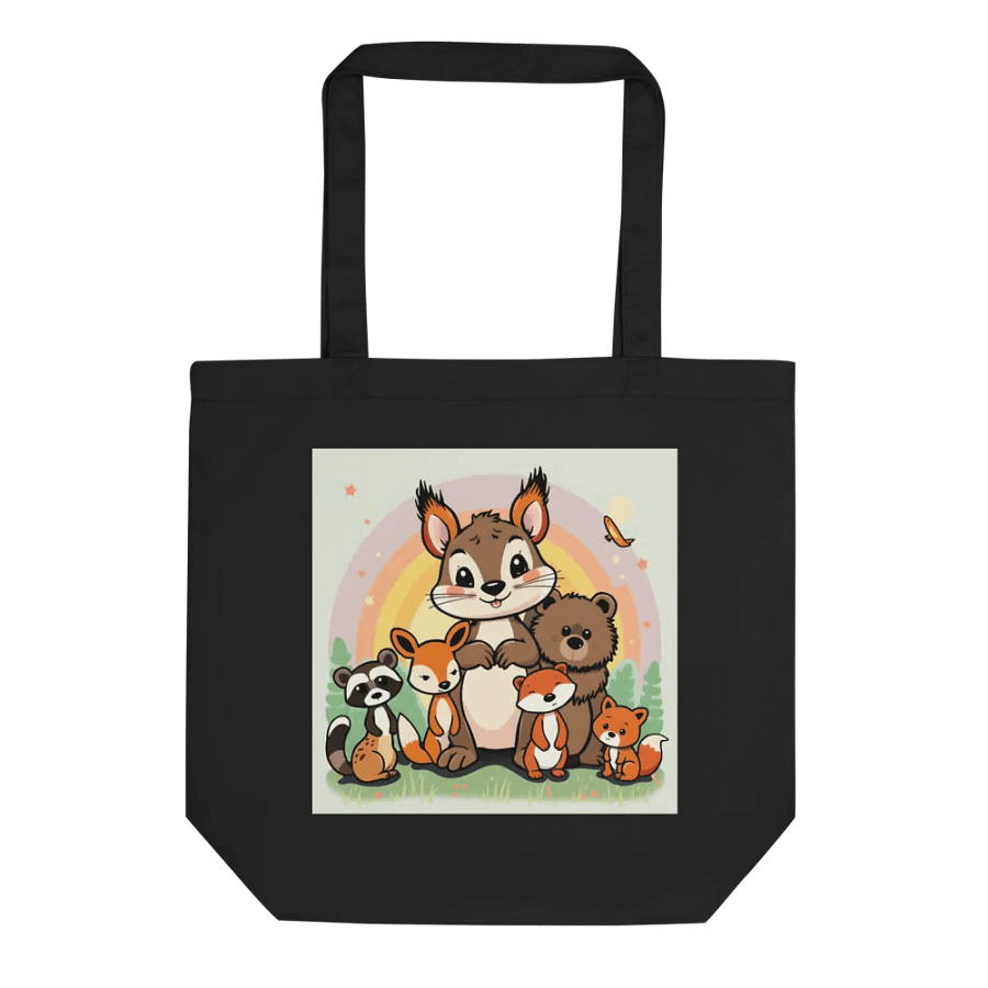 Wildlife Wonderland Organic Tote Bag product image (1)