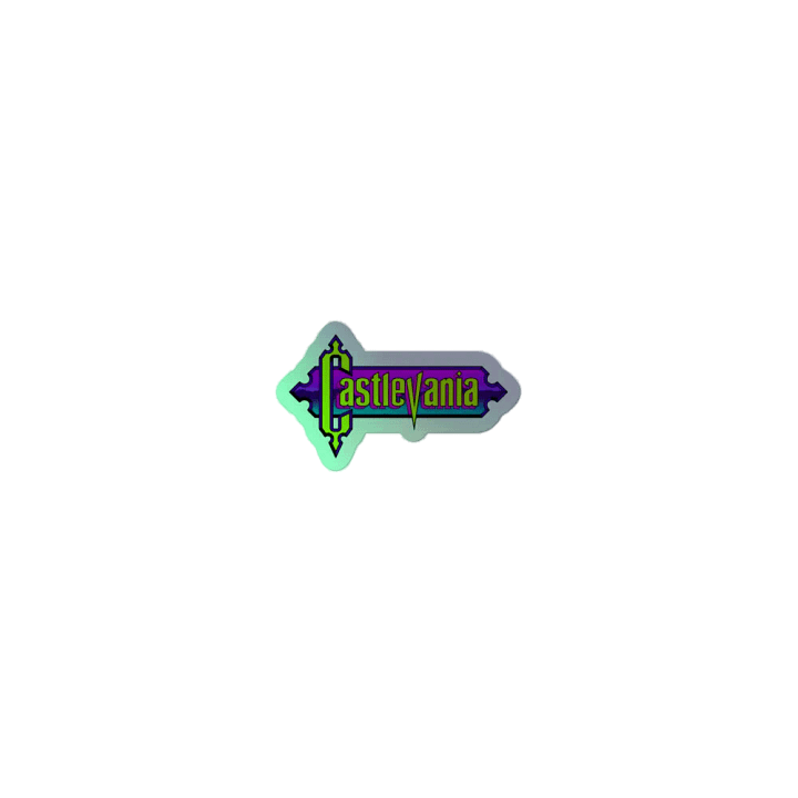Castlevania Emblem Tribute Holofoil Sticker product image (1)