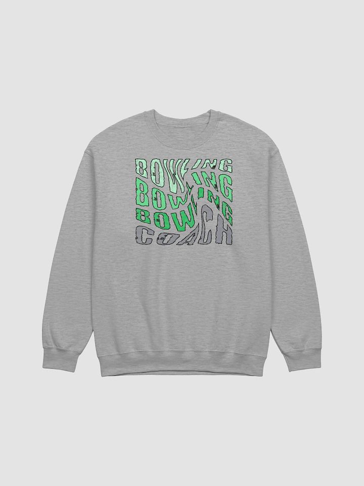 Bowling Coach Distorted Vision Crewneck Sweatshirt product image (13)