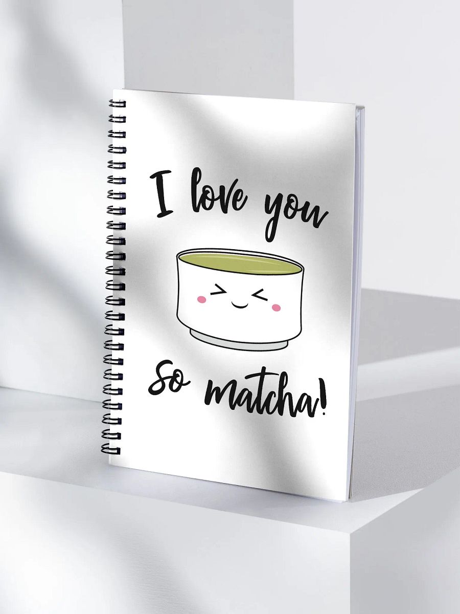 I Love You So Matcha Notebook product image (4)
