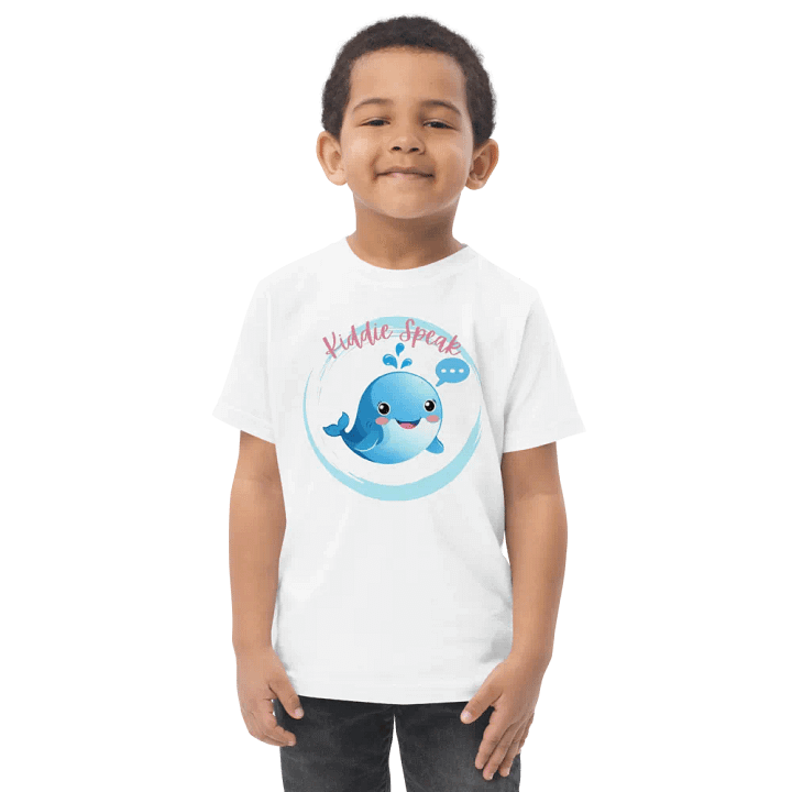 Whimsical Whale Toddler Jersey Tee product image (1)