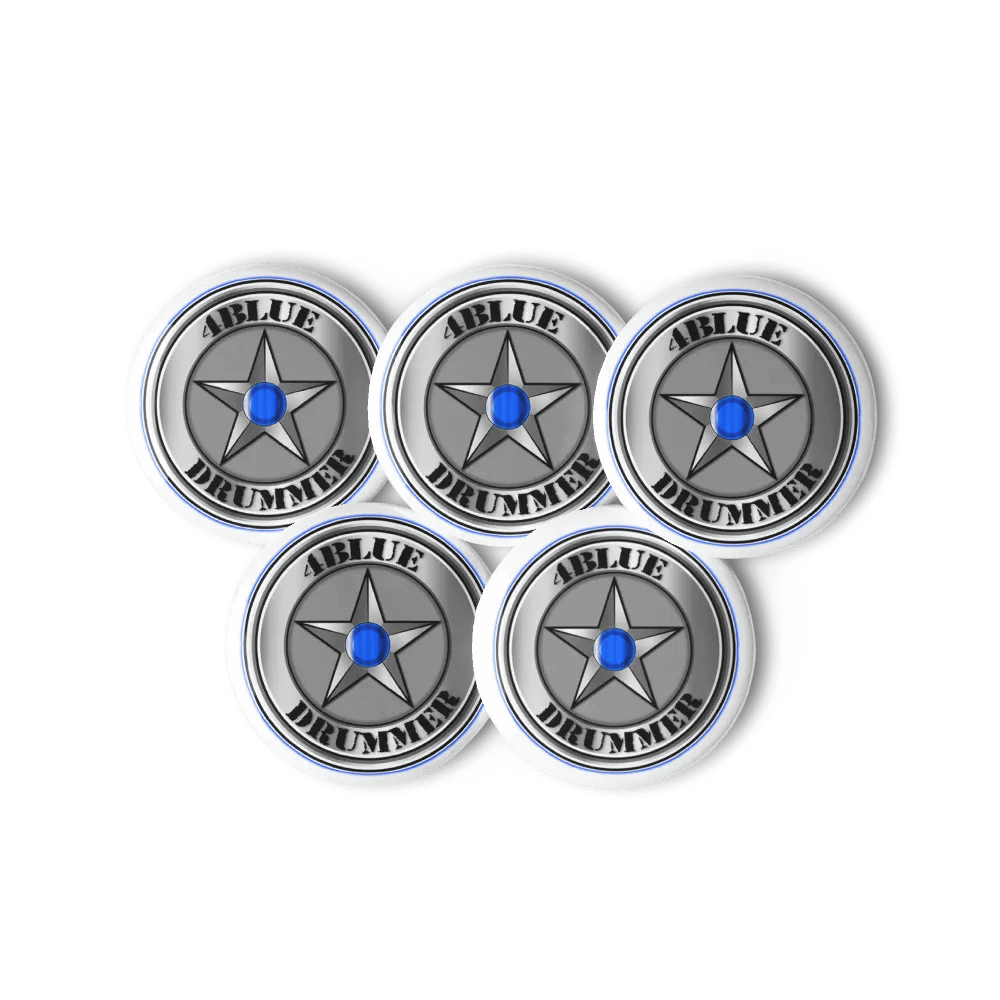 4BlueDrummer Pins product image (11)