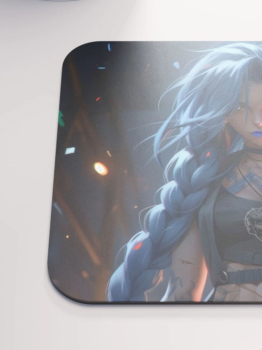 The Blue Steel Warrioress - Realm of Infinite Love Mouse Pad product image (6)