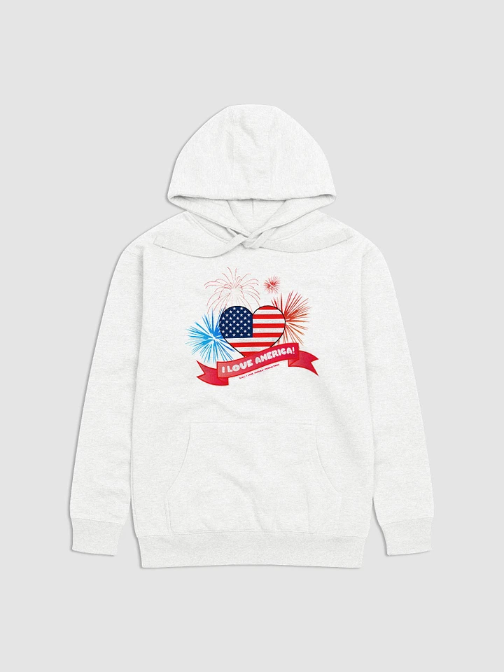 I Love America! Hoodie product image (1)