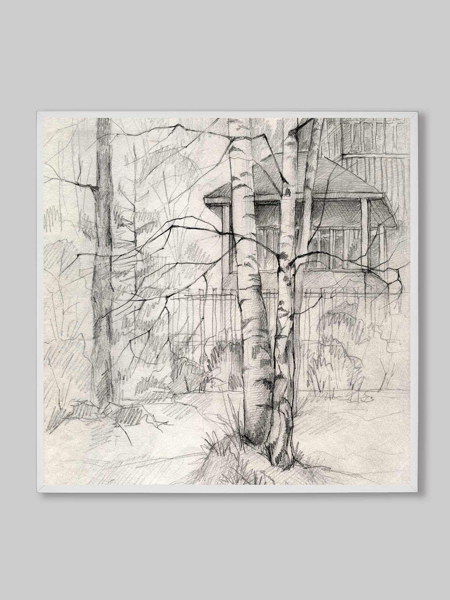 Blank Canvas: Unleash Your Artistic Vision - Dacha and Trees product image (10)