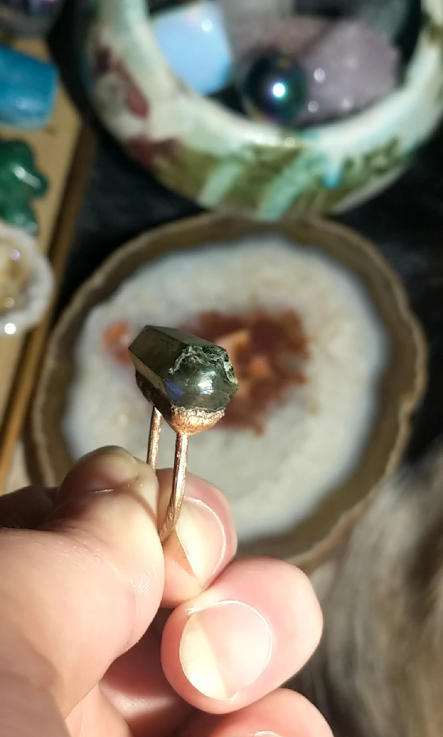 Size 7.5 DT Labradorite Ring product image (6)