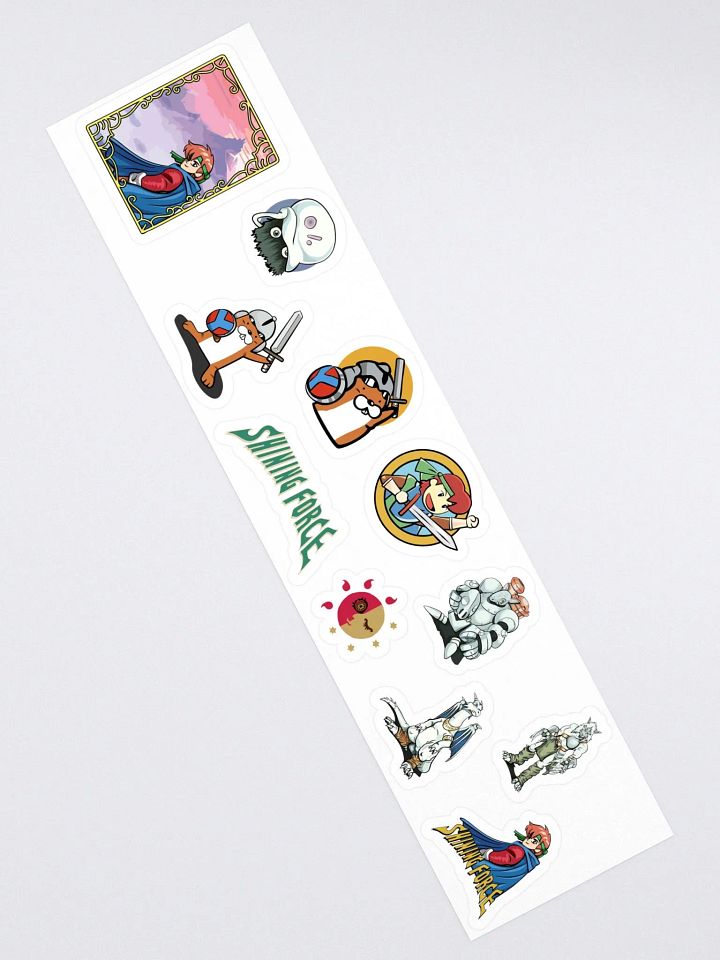 Shining Force Sticker Set product image (2)