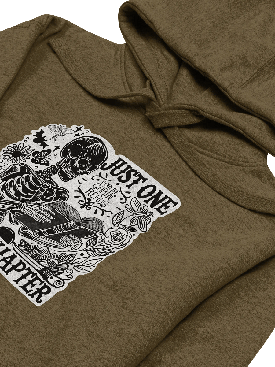 "One More Chapter" Skeleton Hoodie (DARK TONE COLLECTION) product image (3)