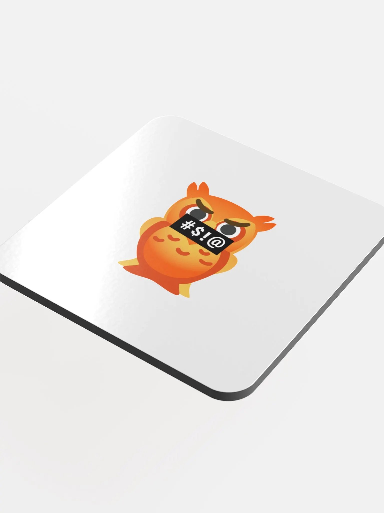 Swearing Owl Coaster product image (4)