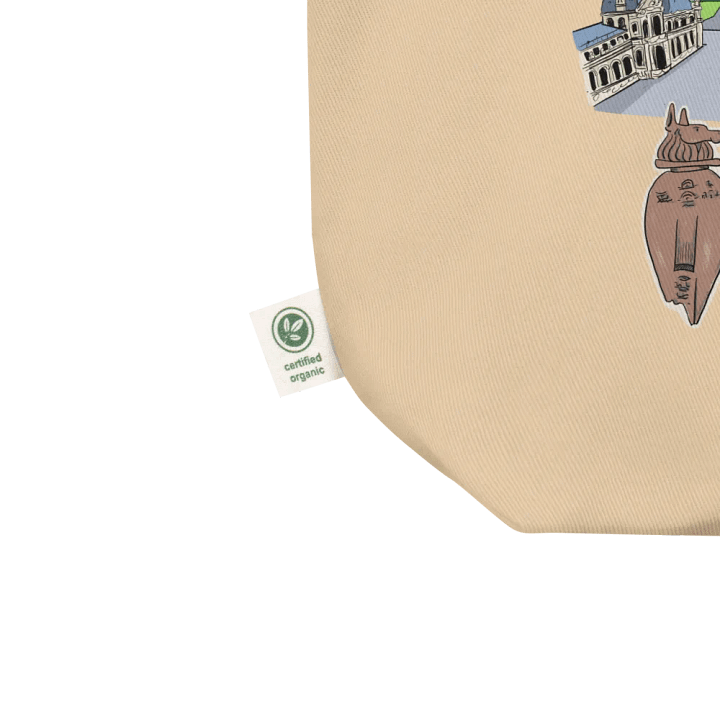 Louvre Museum Nerd Tote Bag product image (2)