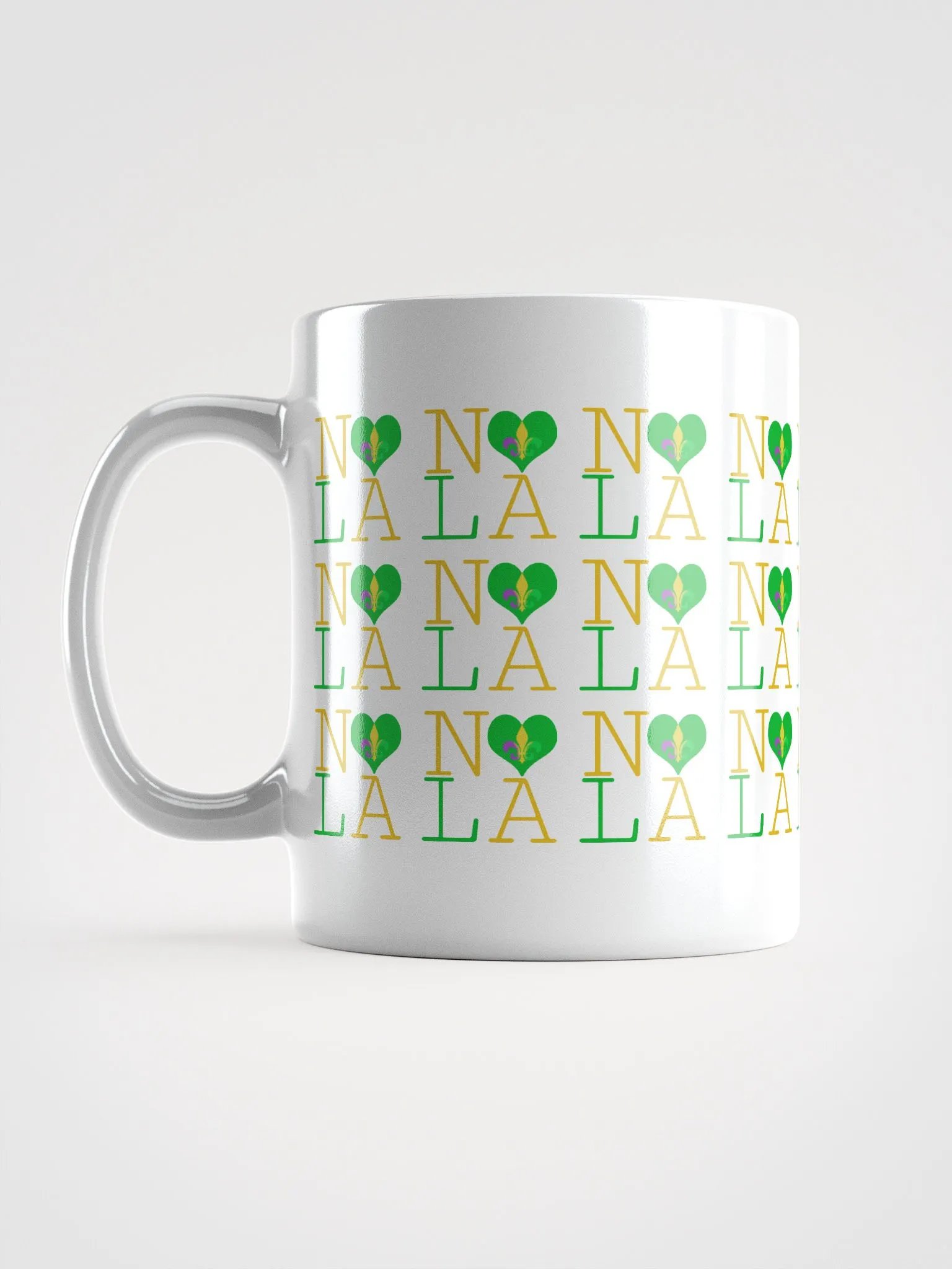 I LOVE NOLA **LEGACY MUG** (MARDI GRAS 2 INFINITY WALL) product image (16)