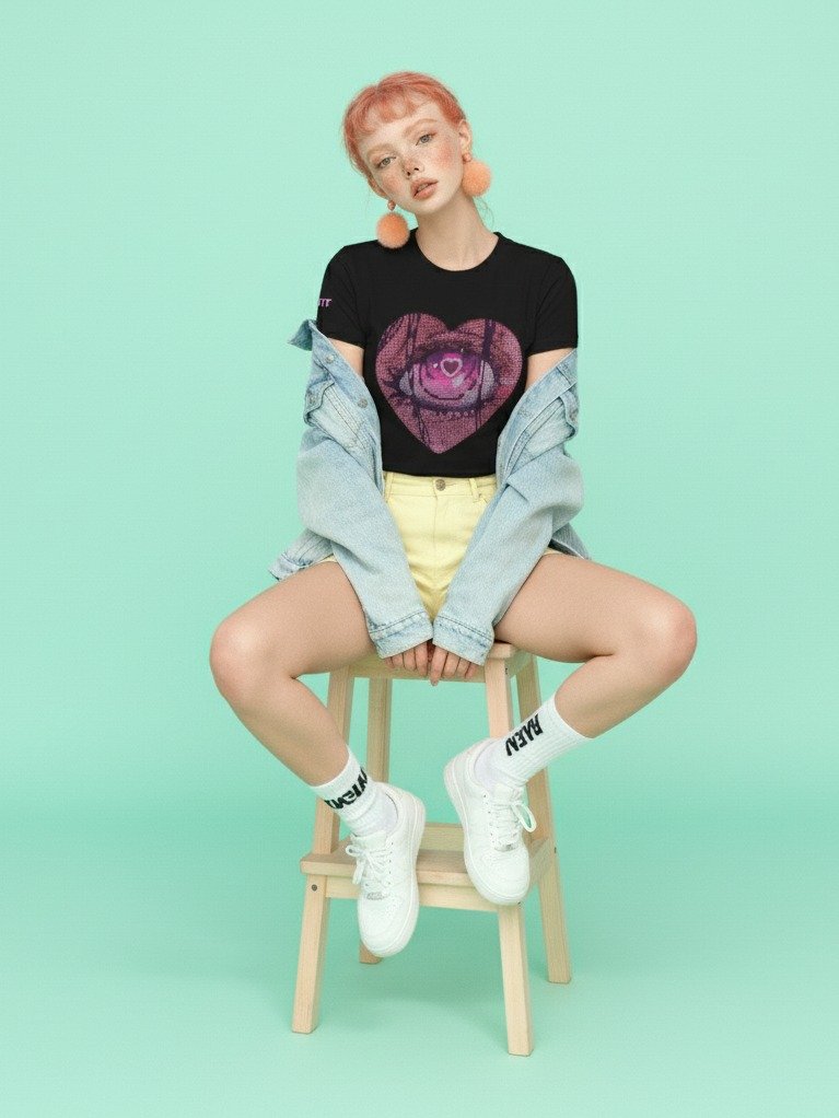 Heart.exe – Save Yourself from 2077 | Viterst T-shirt product image (4)