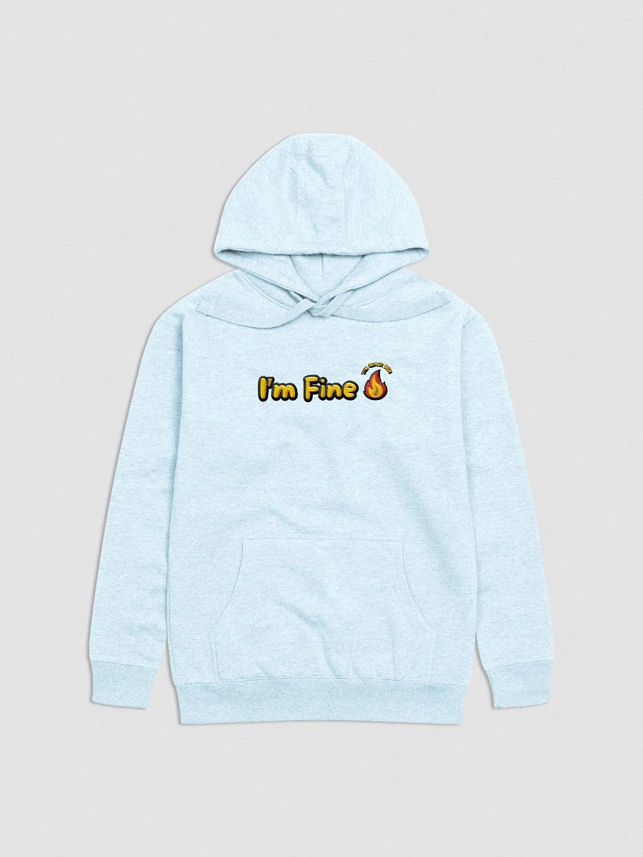 Embroided " I'm Fine " Unisex Hoodie product image (31)