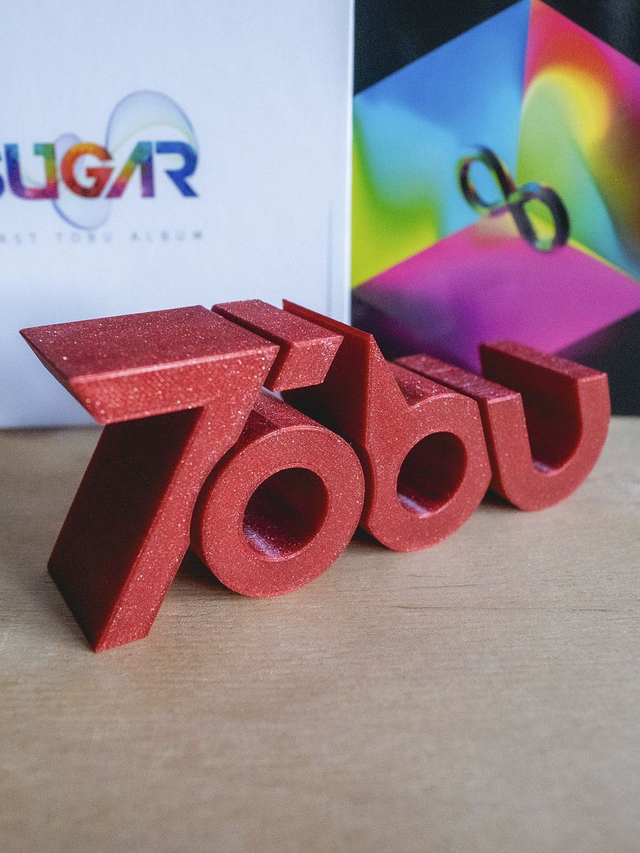 Tobu 3D Decor Logo Red product image (2)