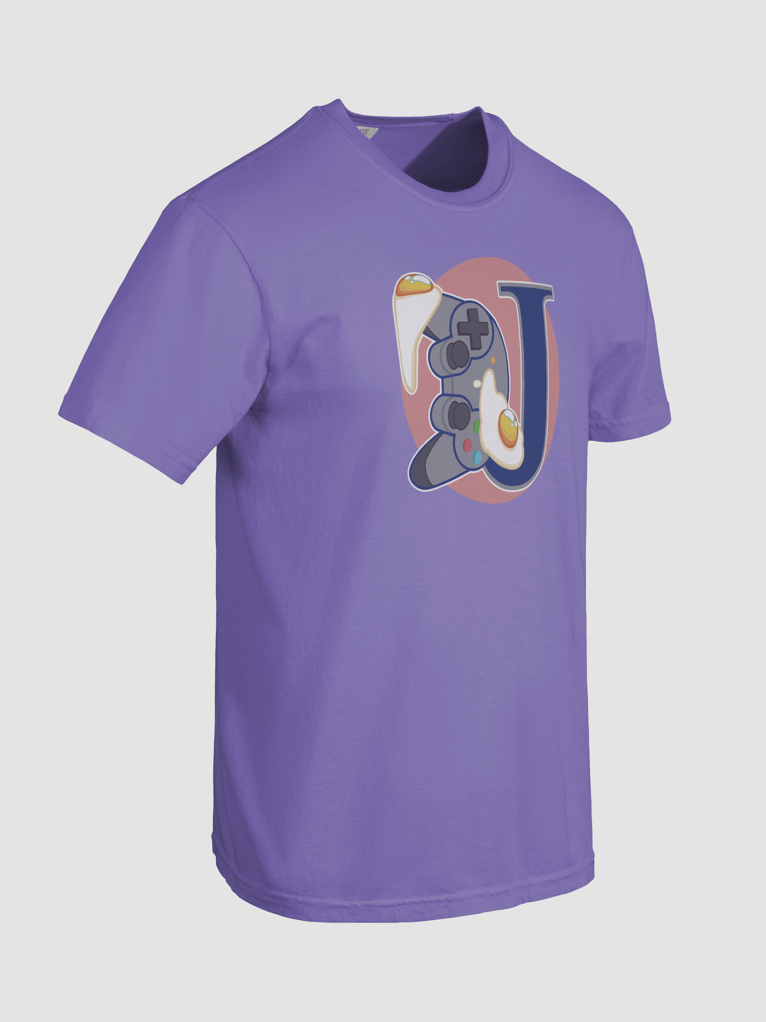 Delicious Purple Tee (Pink Logo) product image (3)