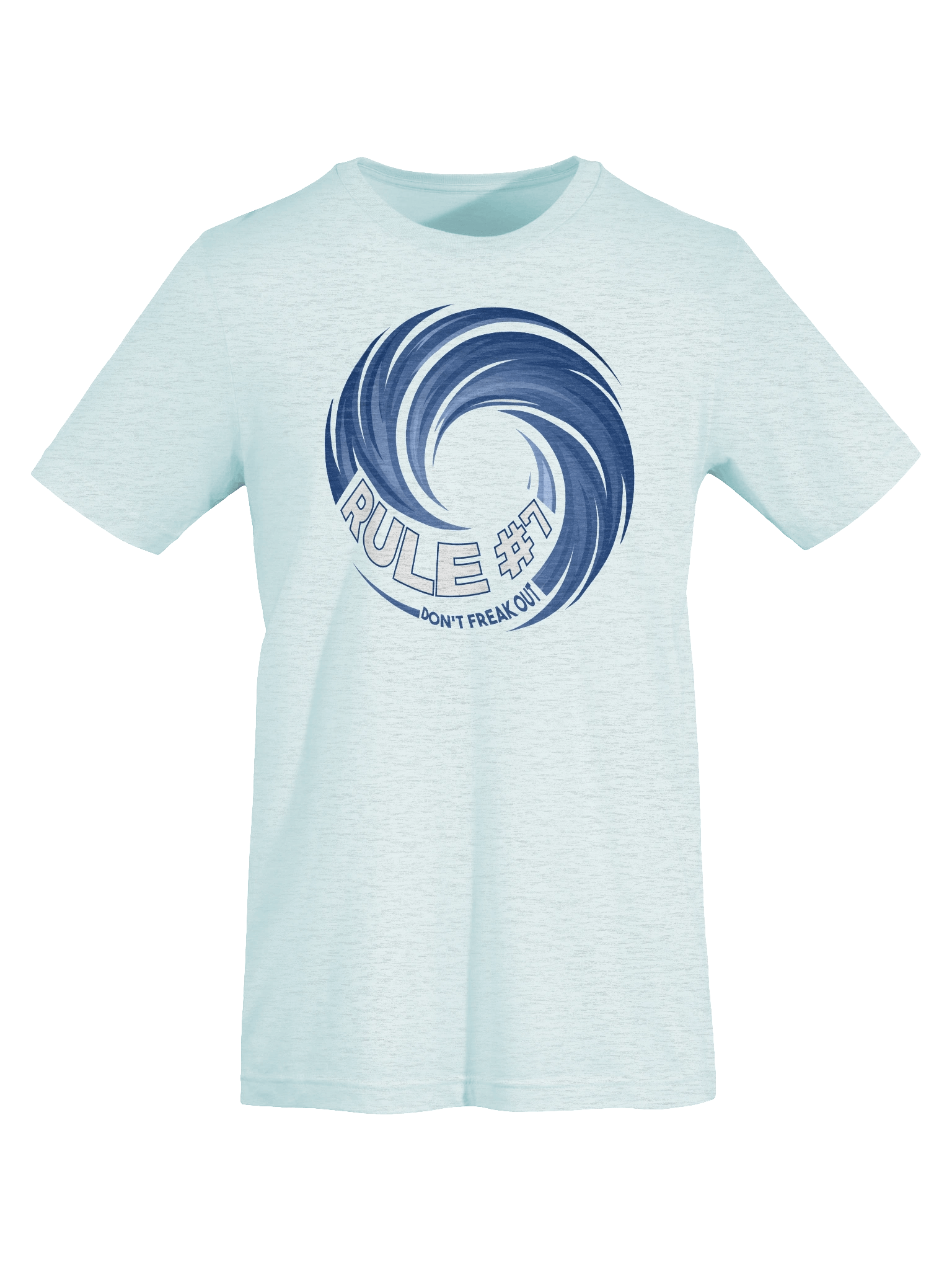 Rule #7 Women's T-Shirt Hockey Blue and White product image (115)