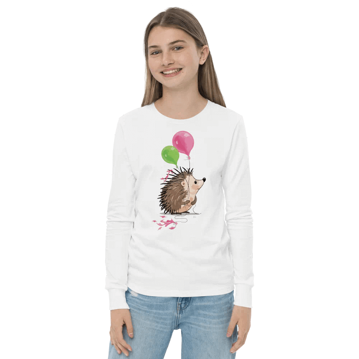 Hedgehog and balloons product image (2)