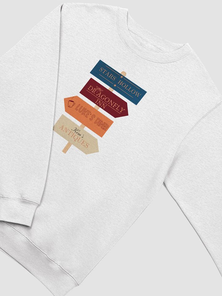 Gilmore Girls Sweatshirt - Stars Hollow Sign with Iconic Locations product image (1)