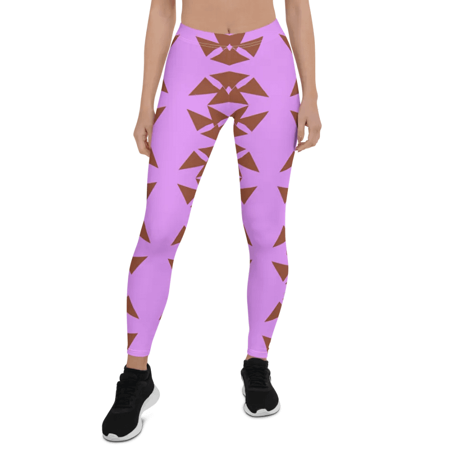 Geometric Fusion All-Over Leggings product image (1)