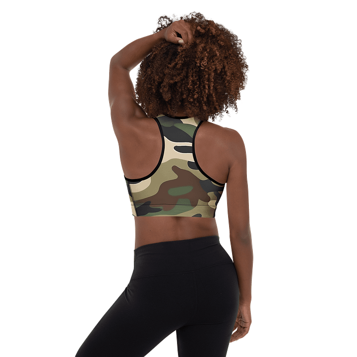 Padded Sports Bra camo product image (2)