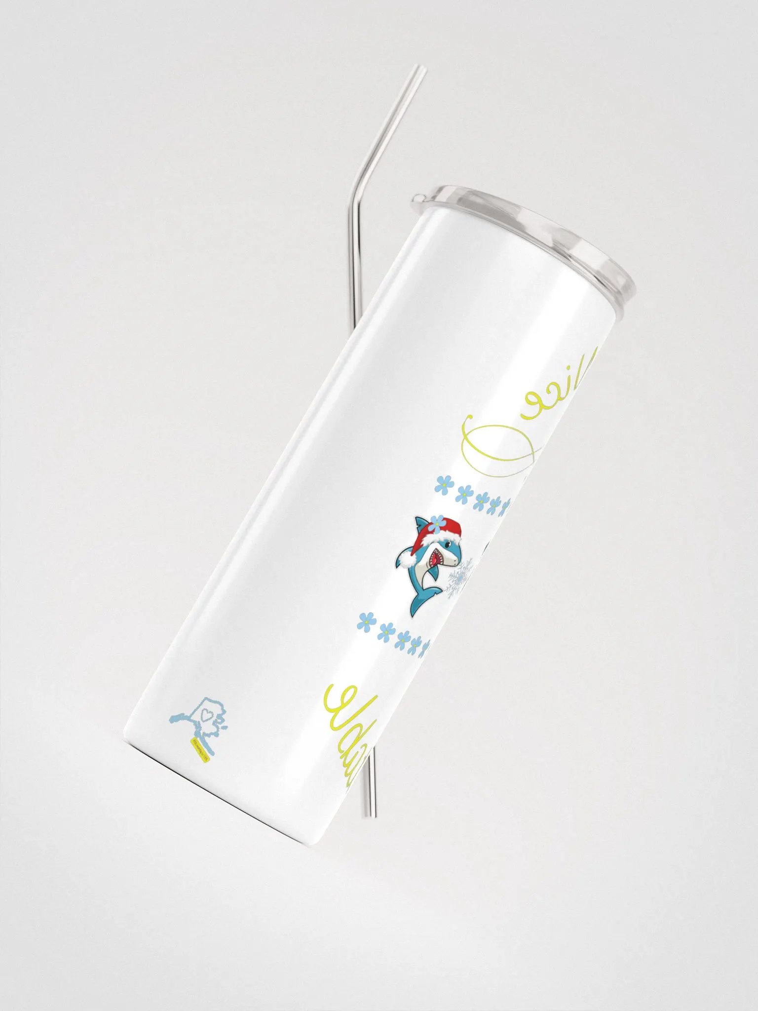 Naughty or Nice Stainless Steel Tumbler product image (1)