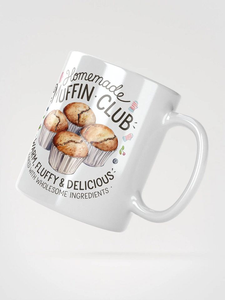 Homemade Muffins Club White Glossy Mug product image (6)