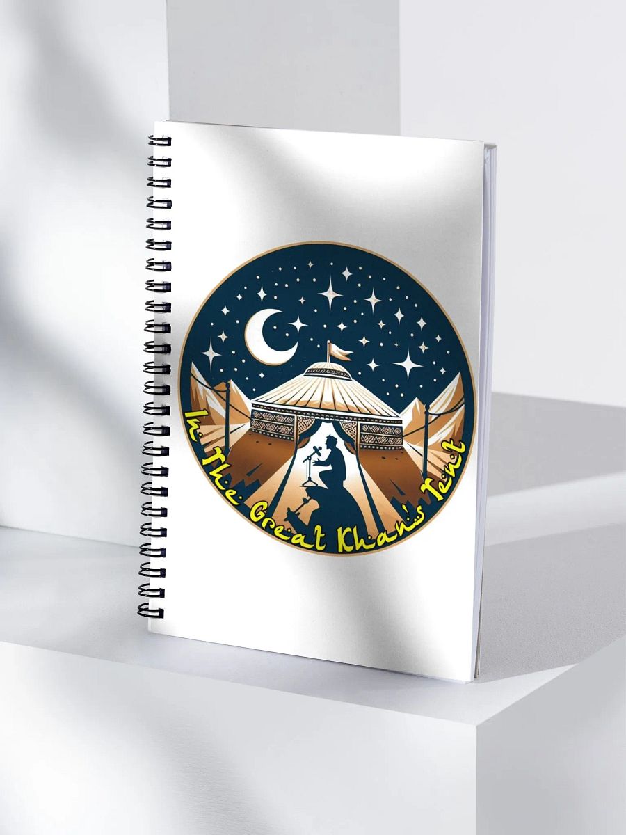 In The Great Khan's Tent Spiral Notebook product image (4)