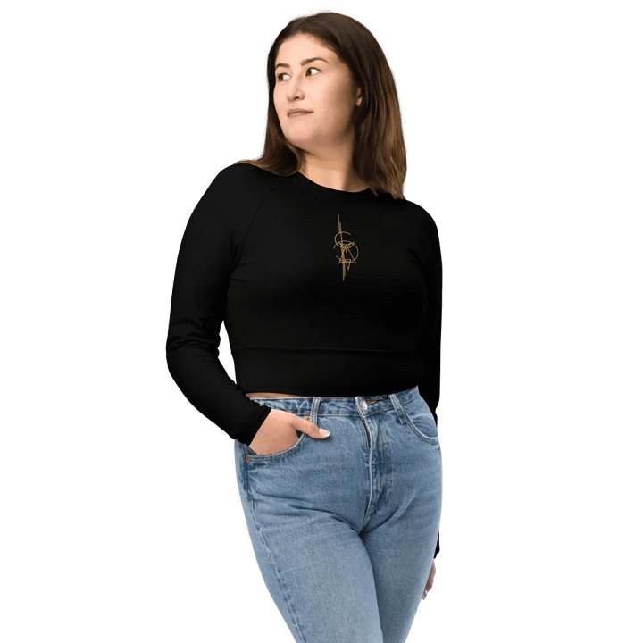 Minimalist Long Sleeve Crop Top product image (2)