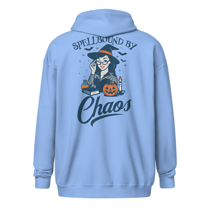 Spellbound by Chaos Halloween Zip Hoodie (Blue Text) - Limited Time! product image (6)