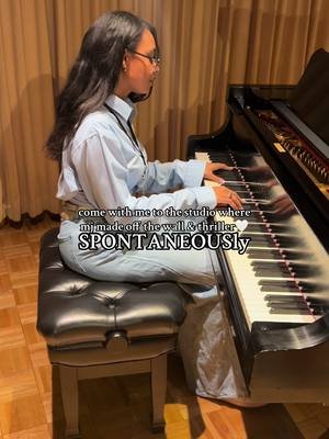 in honor of both Spontaneous - BNikki and MJ’s Biopic🤍 #spontaneous #michaeljackson #studio #foryou #viral 