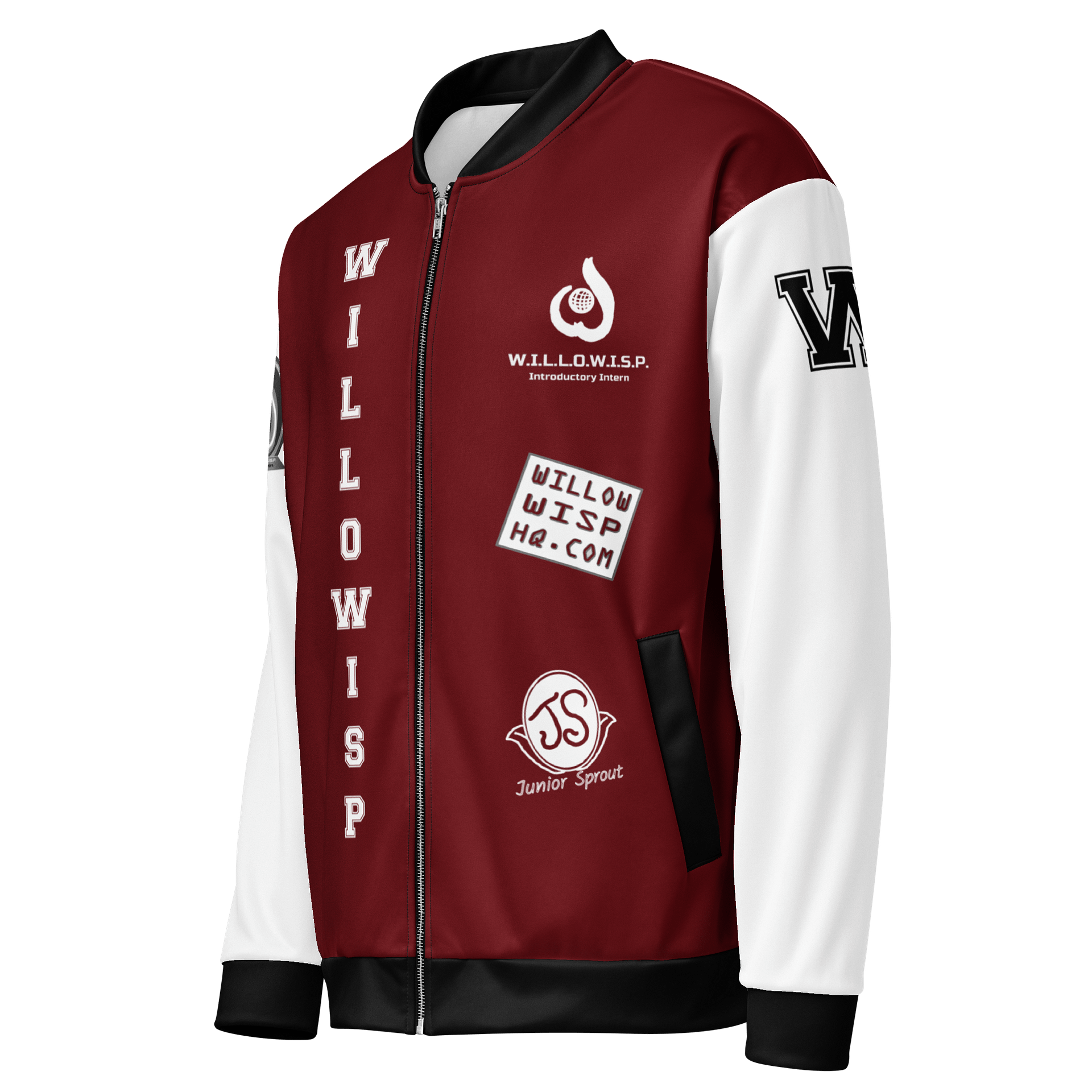 WILLOWISP Intern Varsity Jacket (red) product image (3)