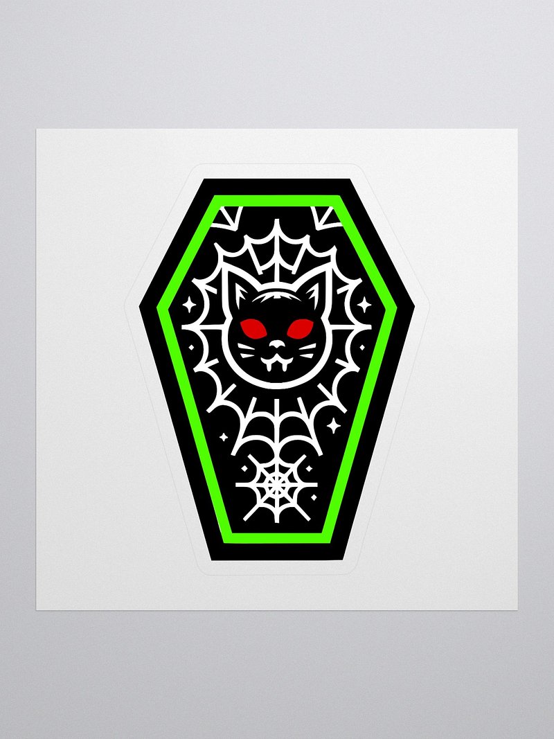 Koffin Kat Sticker