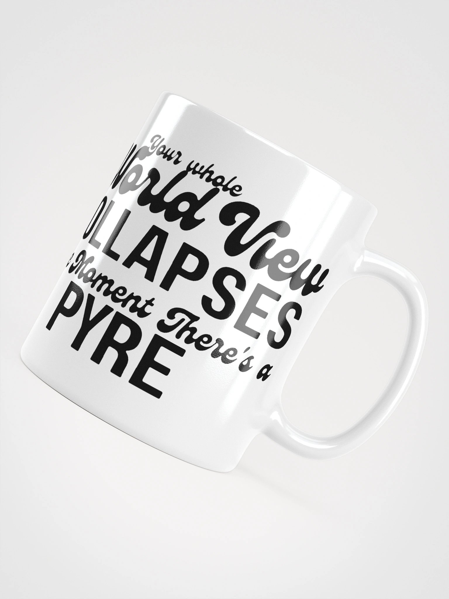 Whole world view set on fire product image (5)