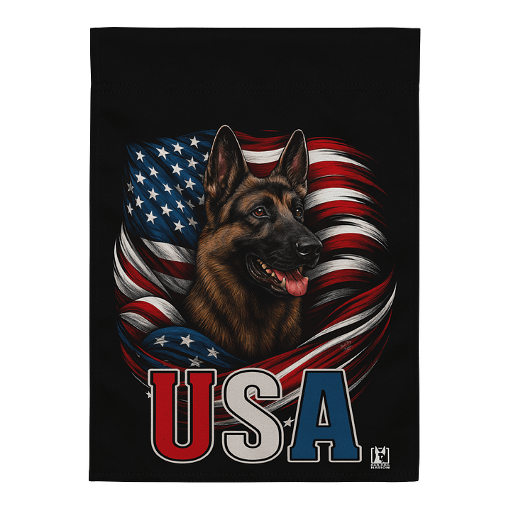 USA German Shepherd Flag product image (2)