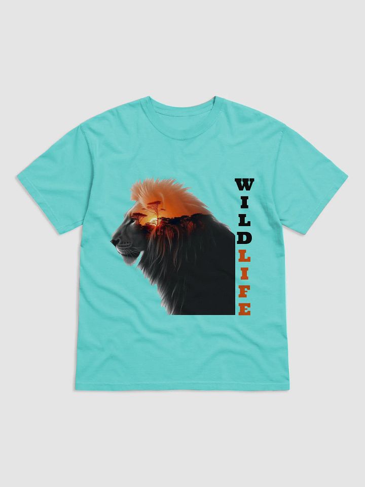 Wildlife Sunset Lion T-Shirt product image (4)