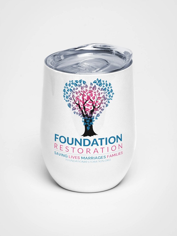 Heartfelt Restoration Wine Tumbler product image (1)