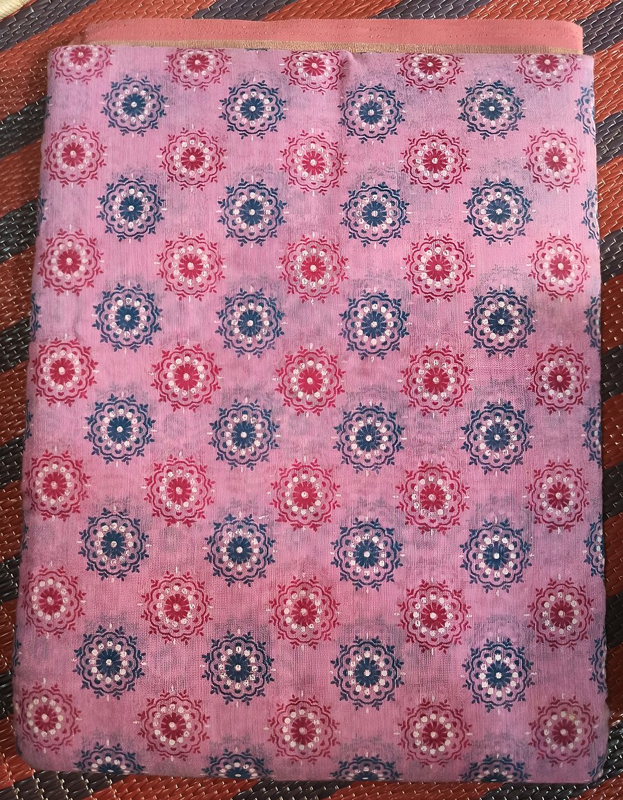 Pink Saree product image (2)