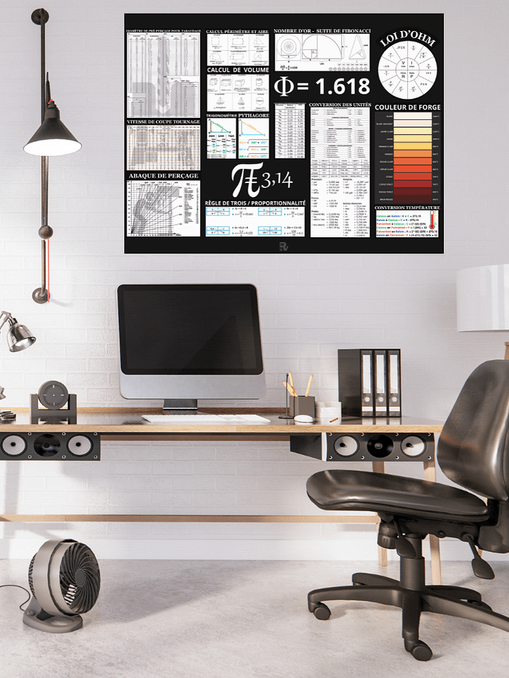 Affiche Poster Essentiel de Garage et Atelier - Black édition product image (1)