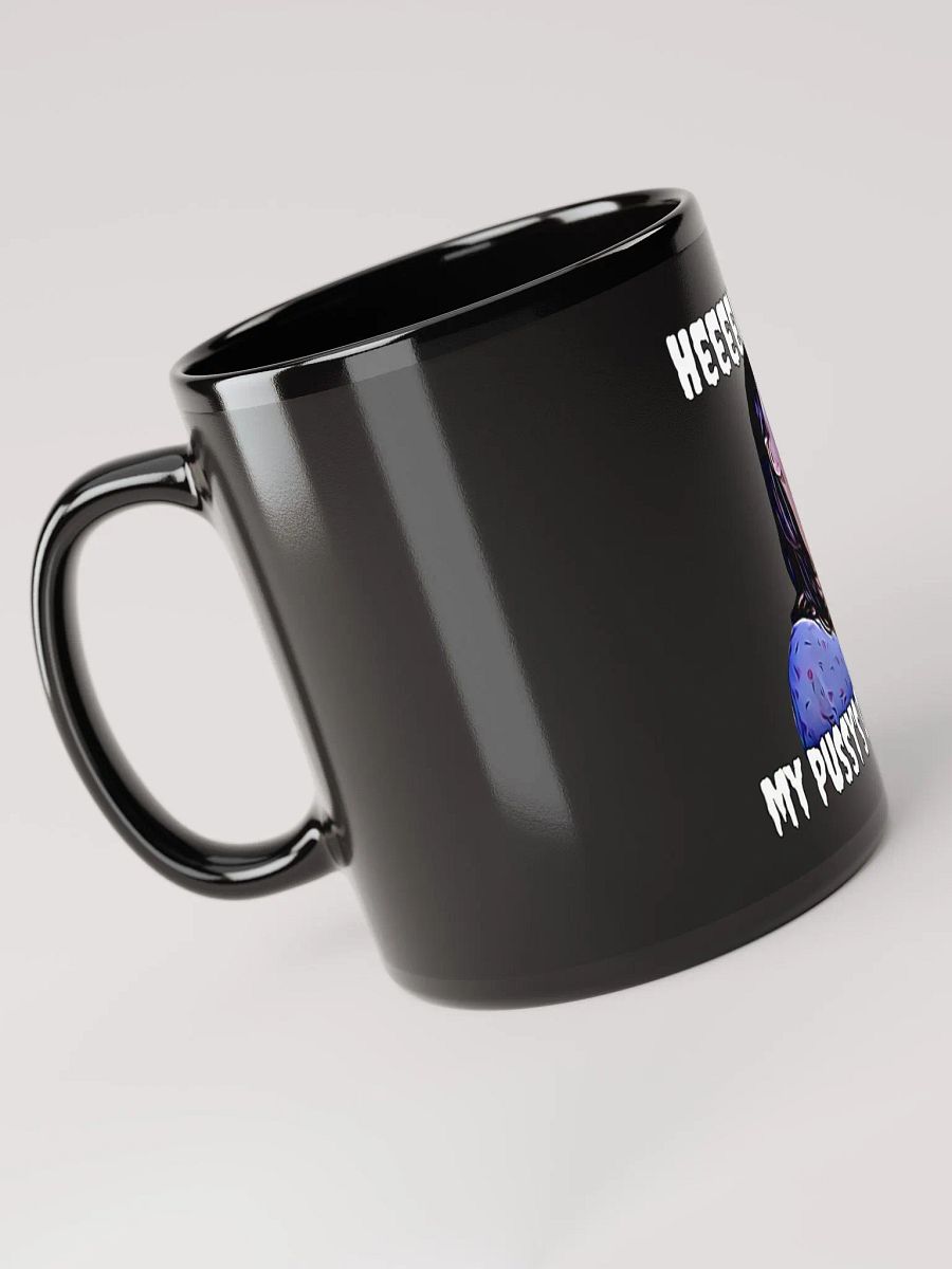 Help! my pussy's gone crazy! Black Glossy Mug product image (4)