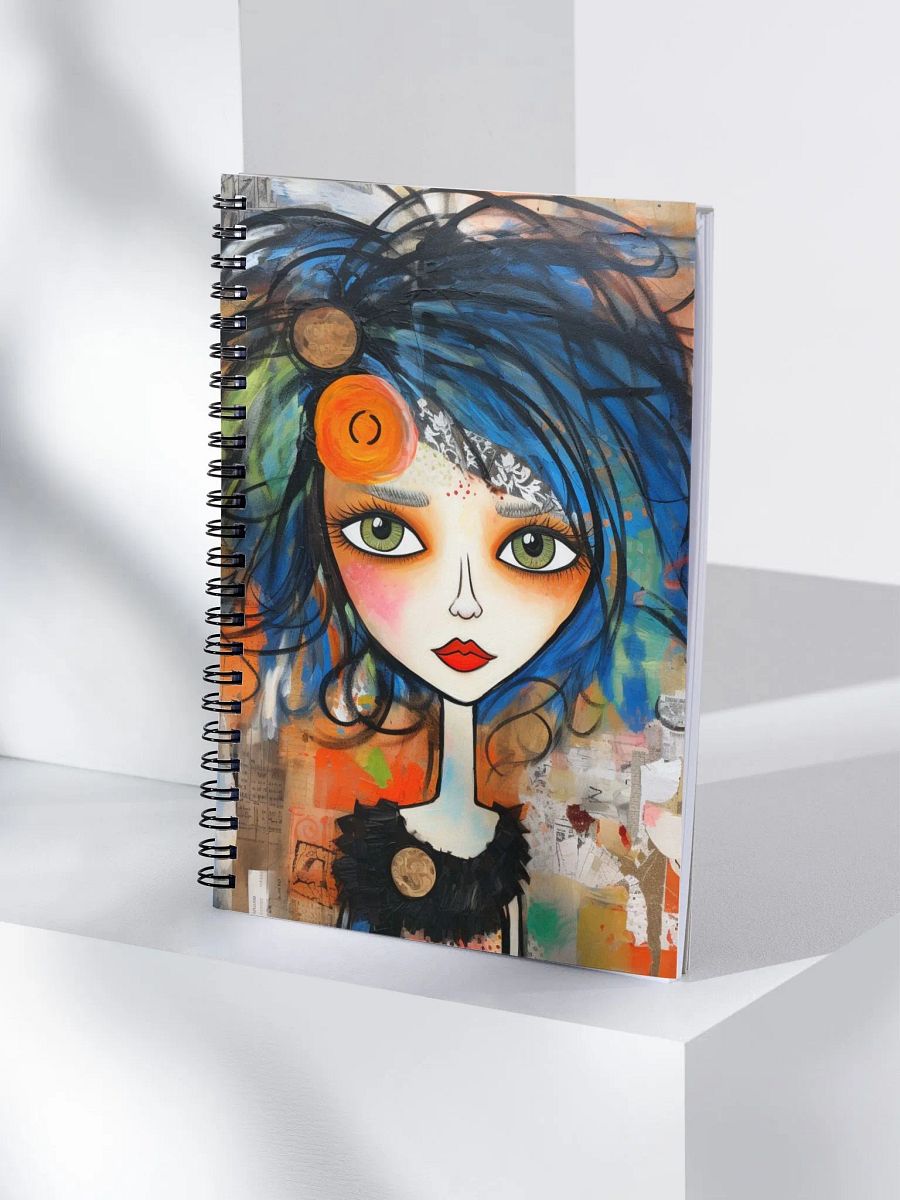 Lisabeta Doodlewell Spiral Notebook product image (4)