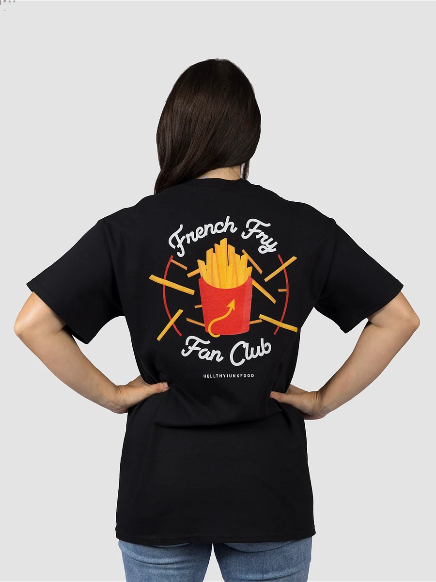 French Fry Fan Club T-Shirt - Black product image (4)