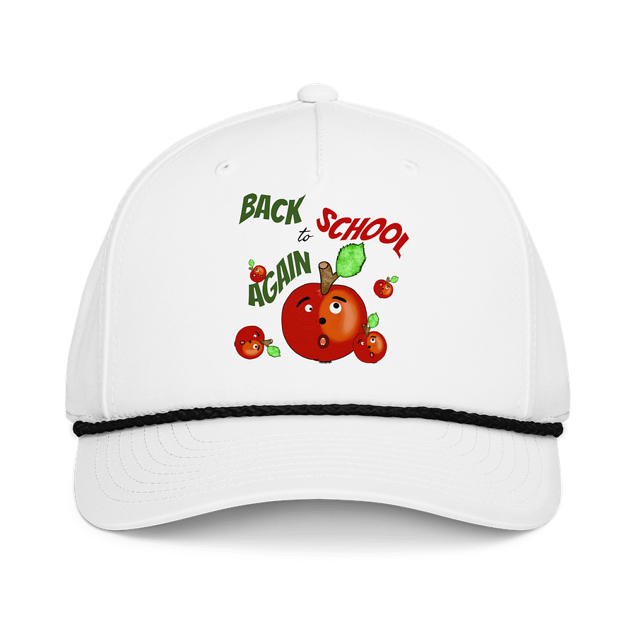 Surprised Apple Back to School Cap product image (1)