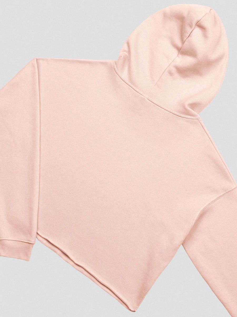 T4P Crop-Hoodie Beige/Black (Bella+Canvas Fleece Crop Hoodie) product image (4)