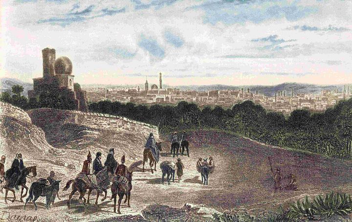 دمشق من بعيد عام 1900 product image (2)