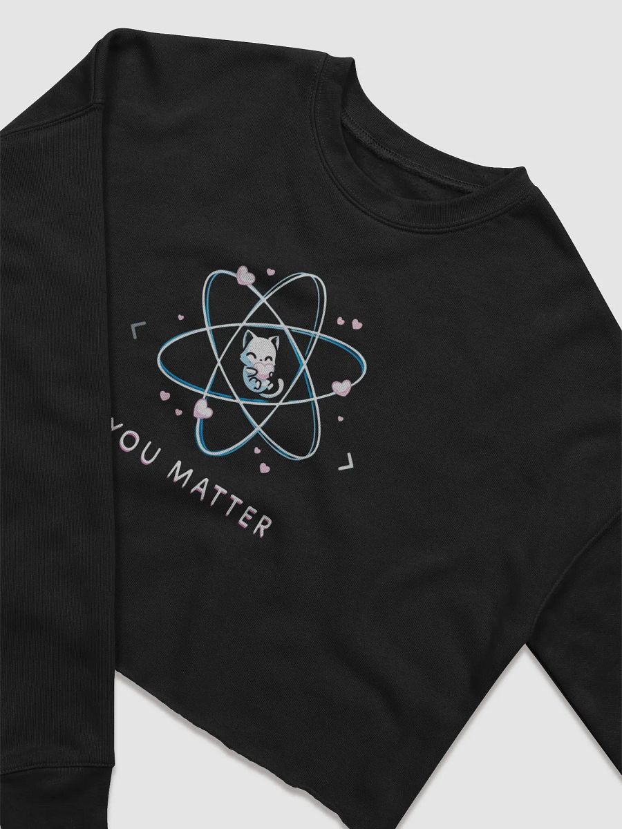 Atomic Cat Women's Crop Sweatshirt product image (15)